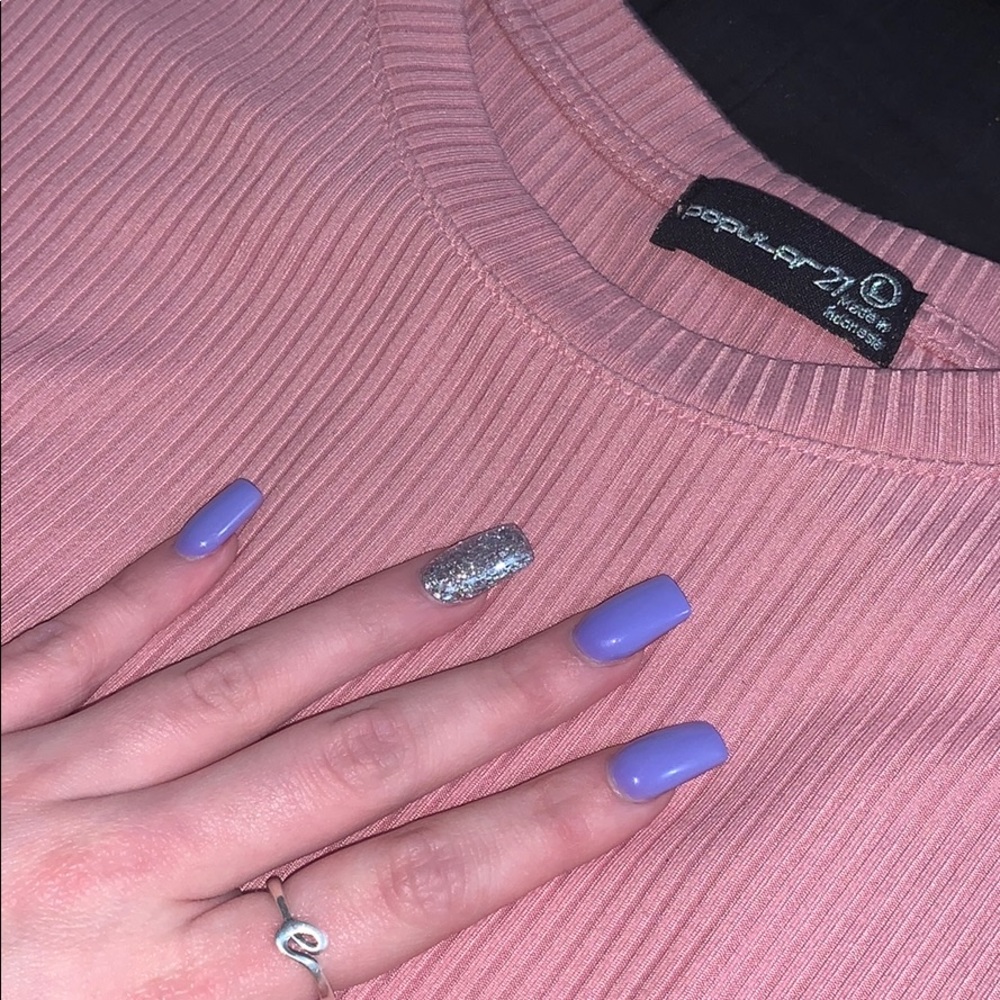 Pink Ribbed Shirt - Picture 2 of 3